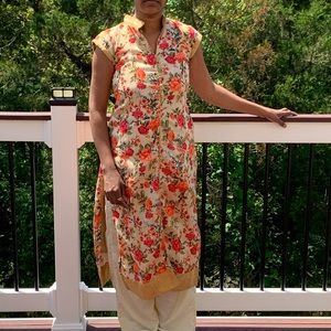 Semi party wear dress